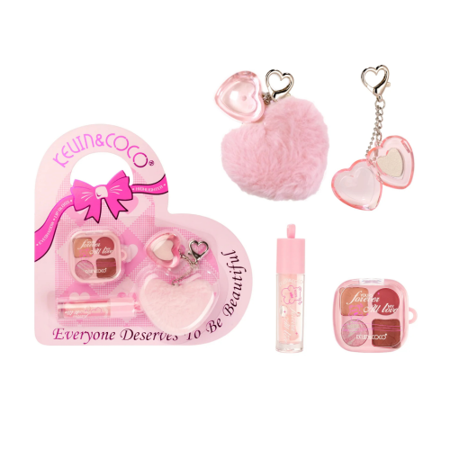 Kevin & Coco Makeup Gift Set, Versatile Makeup Collection, Gift-Ready Set