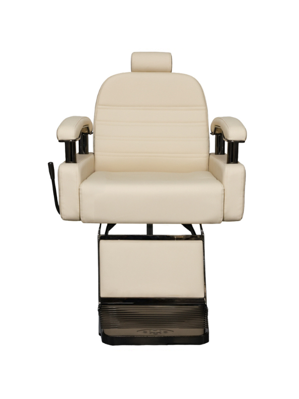 System Salon BX10 Women's Haircut and Makeup Chair Beige Hydraulic Lift
