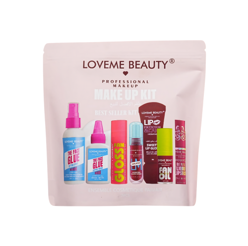 Loveme Beauty Bestselling Makeup Set, 7-Piece Kit