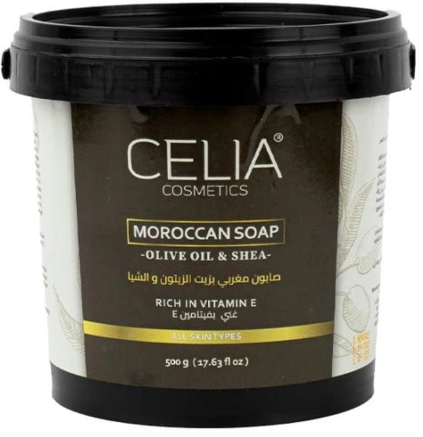 Celia Moroccan Soap with Olive Oil and Shea 500 g