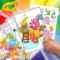 Crayola Big Book of Animal Pals Coloring Book, 288 Pages, Includes Animal Sticker Sheets