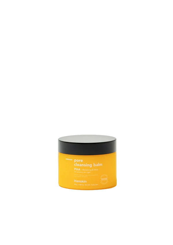 Hanskin Pore Cleansing Balm PHA Balancing Mild Makeup Remover 80 g