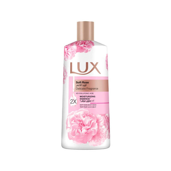 Lux Soft Rose Moisturizing Body Wash French Rose Extract Almond Oil 500 ml