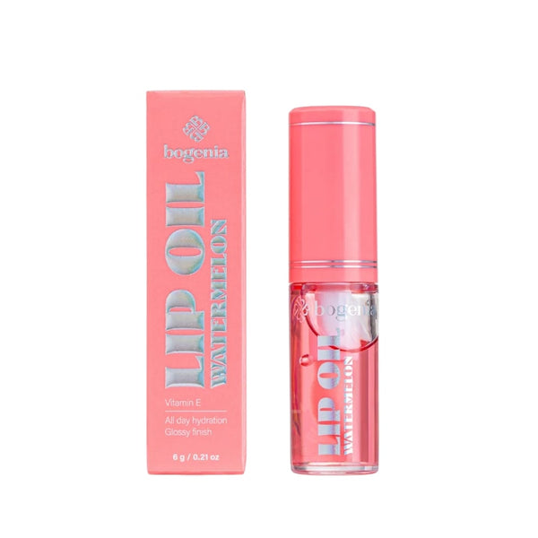 Bogenia Moisturizing Gloss Lip Oil Vitamin E 002 Watermelon