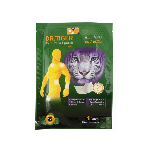 Dr. Tiger Light Muscle Comfort Patch, 12-Hour Adhesive Patch