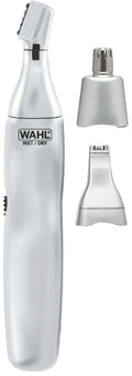 Wahl Ear, Nose & Brow 3-in-1 Water-Resistant Trimmer, 3 Cutting Heads, 5545-2416