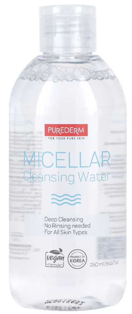 Purederm Micellar Cleansing Water Makeup Remover
