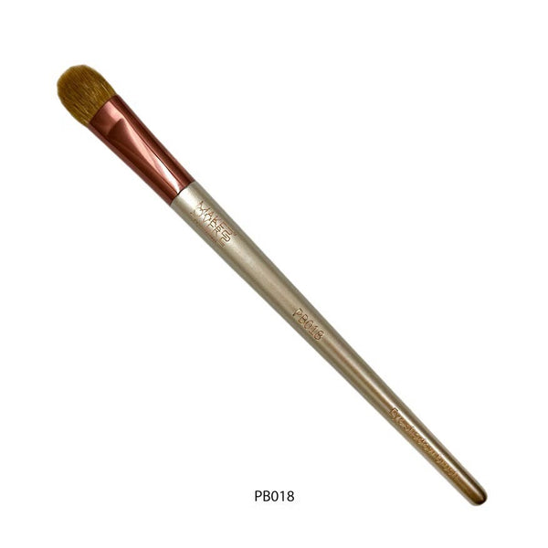 Makeover22 Eye Shadow Brush PB018 Oval Soft Bristle Makeup Brush, 1 Pc