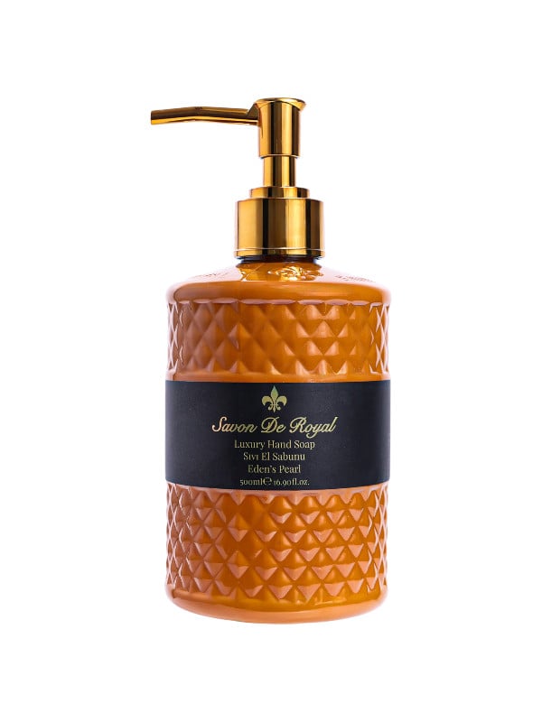Savon de Royal Eden's Pearl Liquid Hand Soap Pump Bottle Jasmine Amber Ginger 500ml