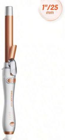 Sheglam It-Curl Rotating Curling Iron 25 mm PTC Ceramic Coating 5-Speed Temperature Control
