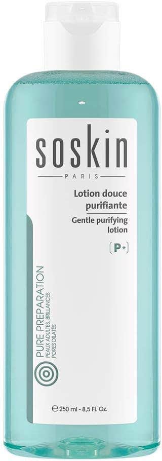 Soskin P+ Gentle Purifying Lotion, Mattifying Zinc and Sulfur Formula, 250 mL