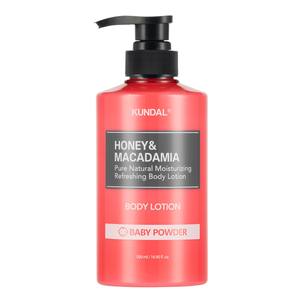 Kundal Honey and Macadamia Body Lotion Baby Powder Scent 500 ml