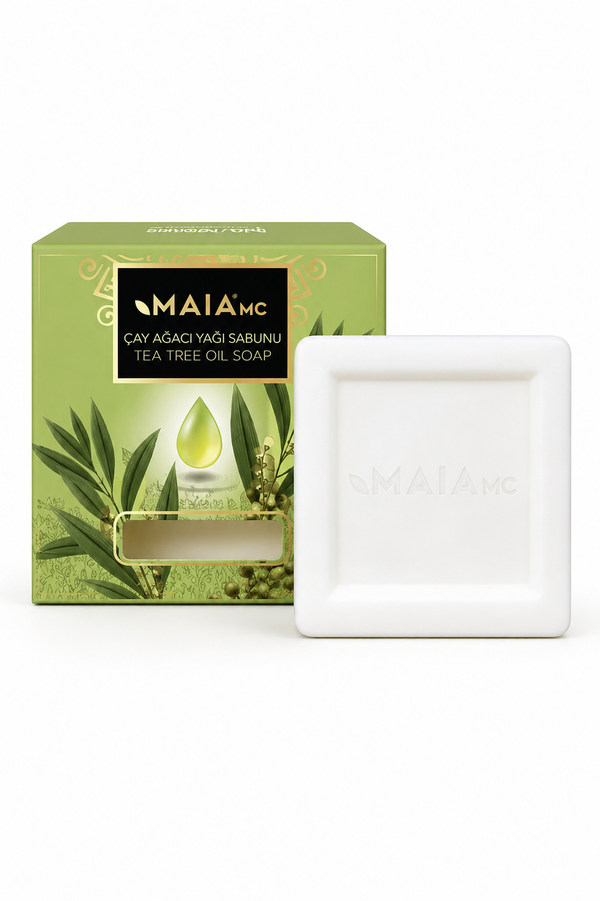 Maia MC Tea Tree Oil Soap Face & Body Cleansing Bar