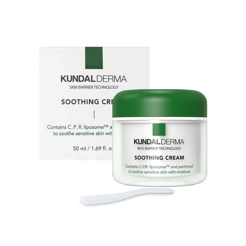 Kundal Derma Soothing Cream Lightweight Hydrating Sensitive Skin Cream 50 ml