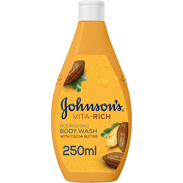 JOHNSON'S Vita-Rich Nourishing Body Wash Cocoa Butter and Glycerin