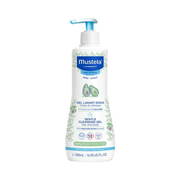 Mustela Baby Bath Cleansing Gel Gentle Soap-Free Formula 750ml
