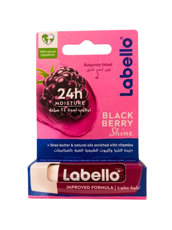 Labello Raspberry Lip Balm Moisturizing Soft Touch Red Tint 5.5 ml