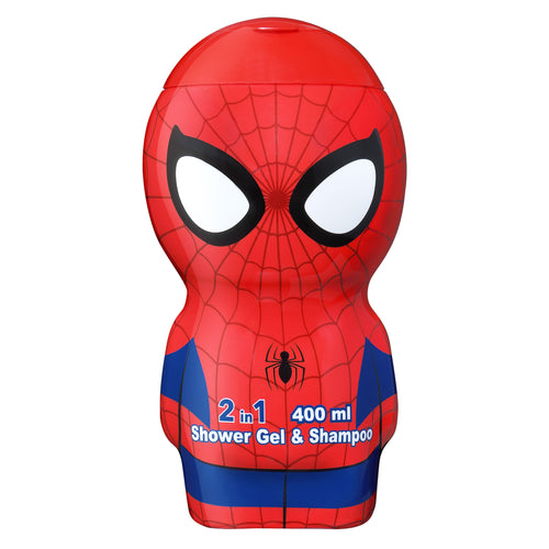 Air Val Spiderman 2D Shower Gel and Shampoo Gel 2-in-1 400 ml