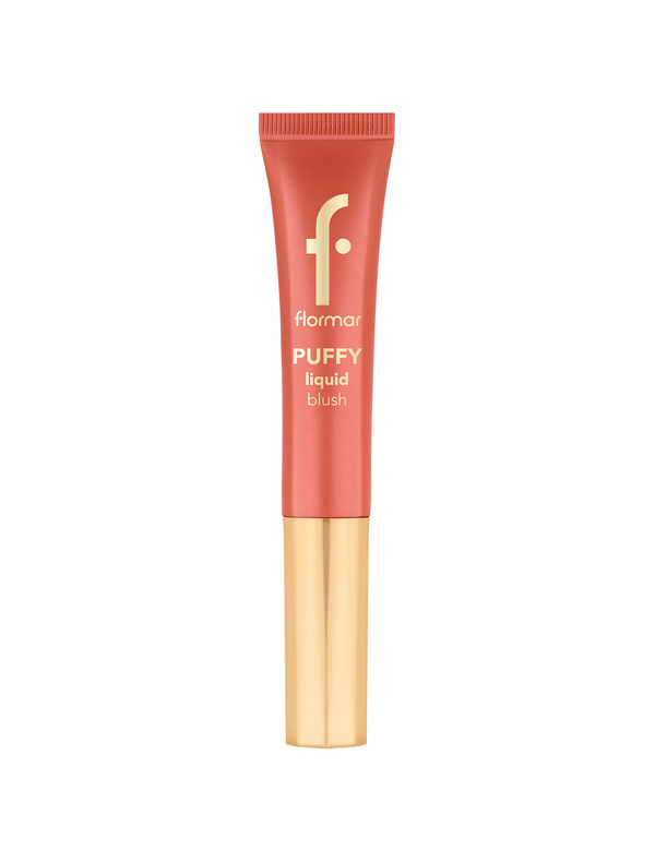 Flormar Puffy Liquid Blush Lightweight Natural Finish Peachy Glow 02