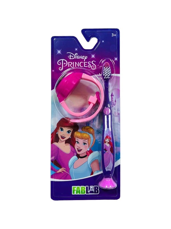 Fab Lab Disney Princess Kids Toothbrush Light-Up Timer Soft Bristles Assorted Colors