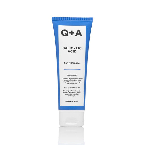 Q+A Salicylic Acid Cleansing Gel Aloe Vera Allantoin 125ml