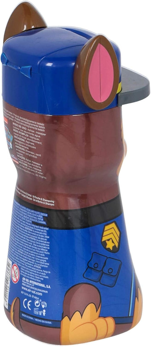 Air Val Paw Patrol Chase 2-in-1 Shower Gel and Shampoo Tear-Free Formula 400ml