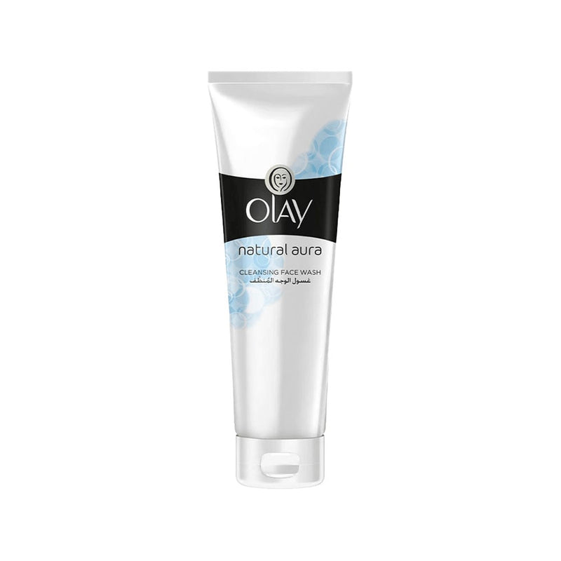 Olay Natural Brightening Cleansing Face Wash, Moisturizing Formula, All Skin Types, 100 ml