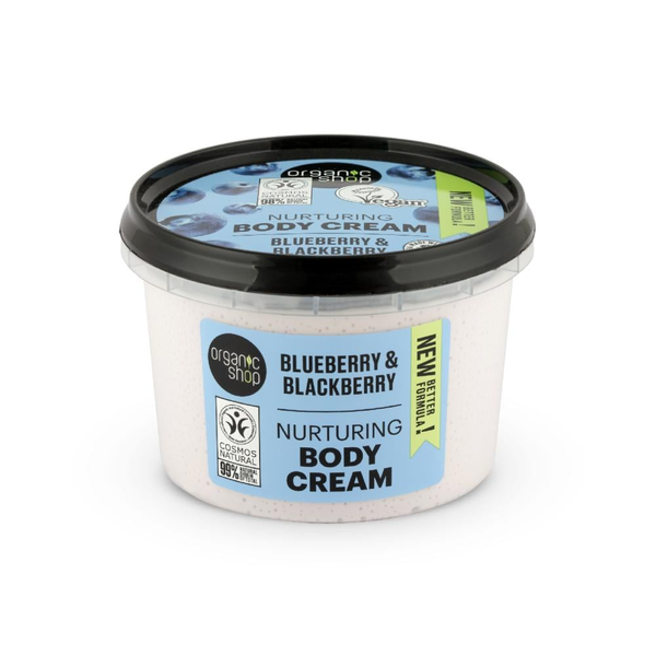 Organic Shop Nurturing Body Cream Blueberry & Blackberry Nourishing Formula