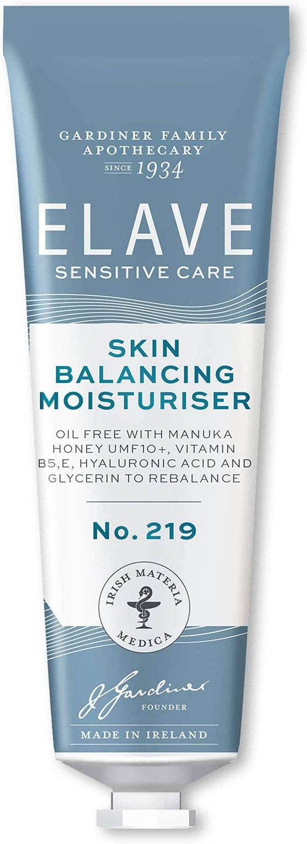 Elave Skin Balancing Moisturiser No.219 Matte Finish Manuka Honey Hyaluronic Acid 50 mL