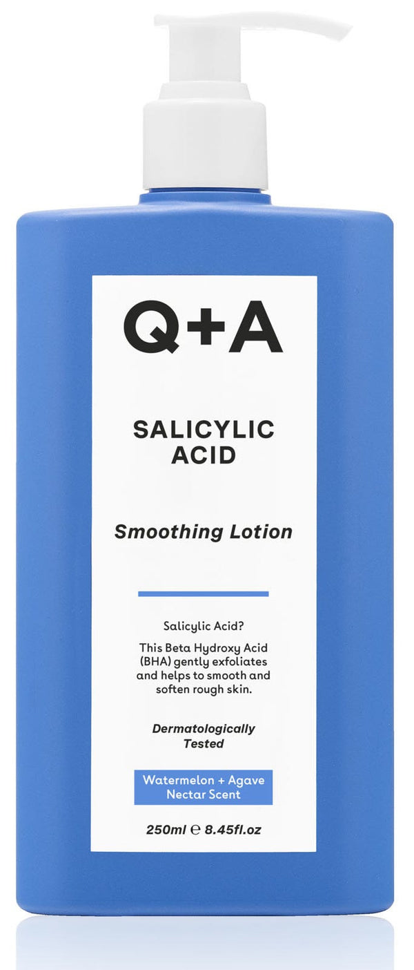 Q+A Salicylic Smoothing Lotion Body Care BHA Exfoliating Formula 250 ml