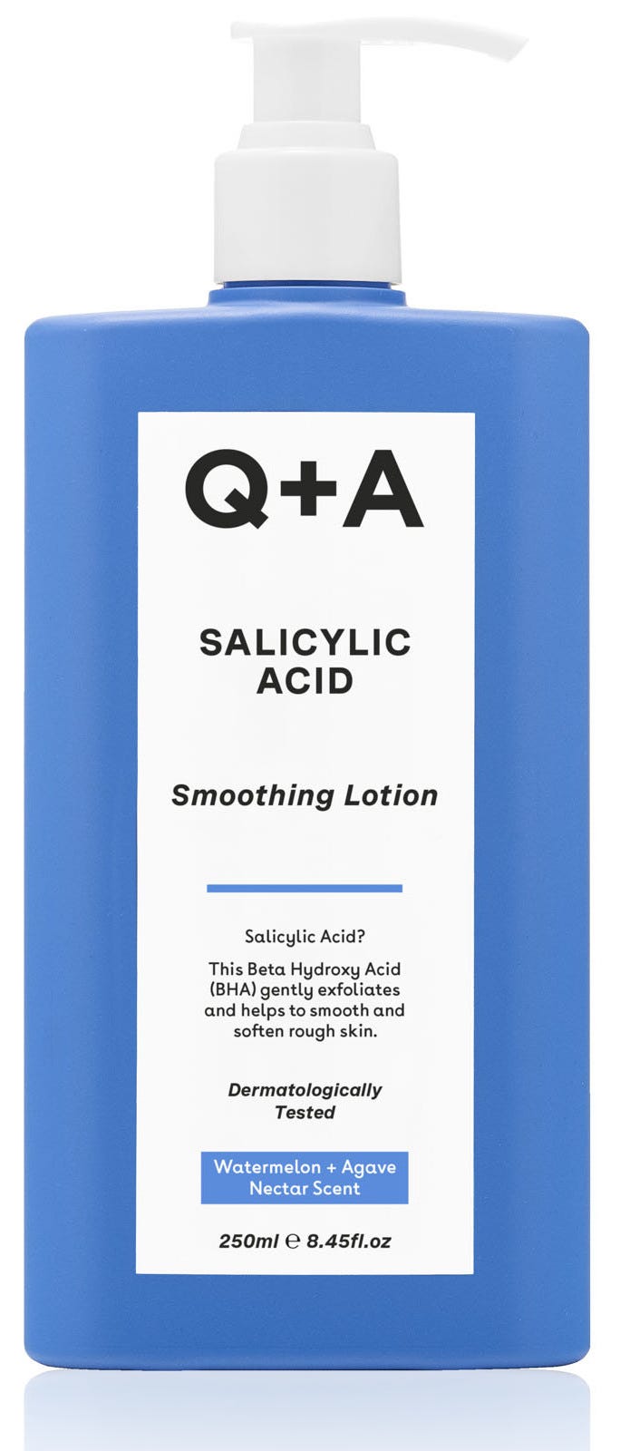 Q+A Salicylic Smoothing Lotion Body Care BHA Exfoliating Formula 250 ml