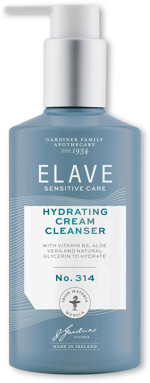 Elave Sensitive Hydrating Cream Cleanser Aloe Vera Vitamins B5 & E 200 mL