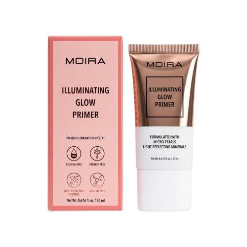 Moira Illuminating Glow Full Face Primer Lightweight Luminous Finish Shade 07