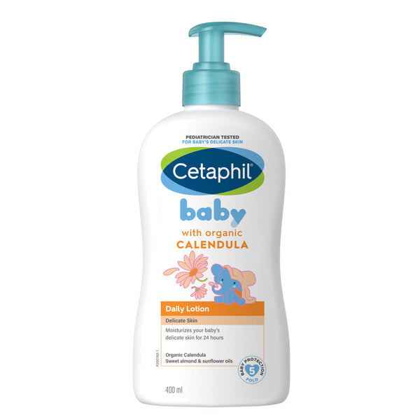 Cetaphil Baby Daily Lotion Shea Butter Glycerin Sensitive Skin 400ml