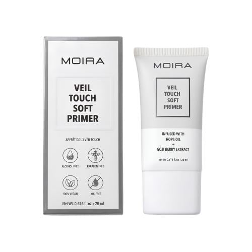 Moira Feel Touch Smooth Full Face Primer Lightweight Smoothing Formula Shade 005