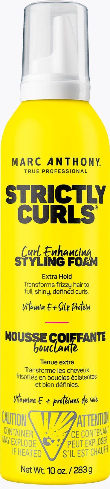 Marc Anthony Strictly Curls Styling Foam Lightweight Curl Definition Frizz Control 300 mL