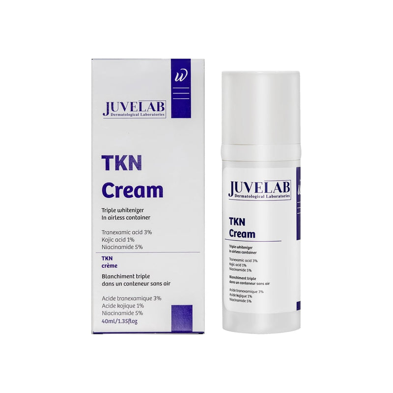 Juvelab TKN Cream Lightweight Brightening Moisturizer with Kojic Acid and Niacinamide 40ml