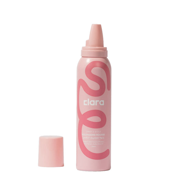 Clara Volumizing Hair Mousse Lightweight Hold Polyquaternium Hydrolyzed Silk 150 ml