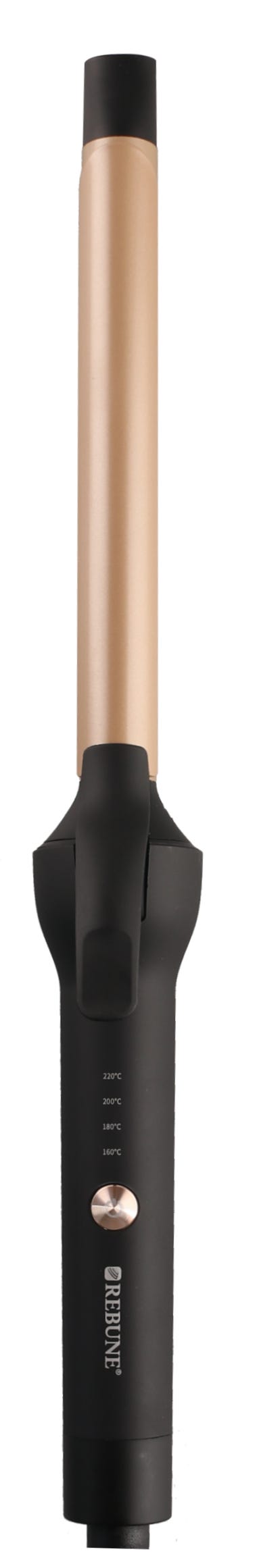 Rebune Re-2174 Hair Curler 19 mm, PTC Rapid Heating, Black and Gold