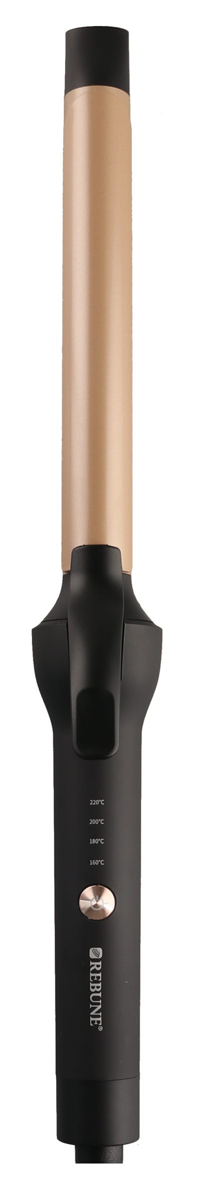 Rebune RE-2174 Hair Curler 22mm Black and Gold, PTC Heating, 4 Temperature Levels