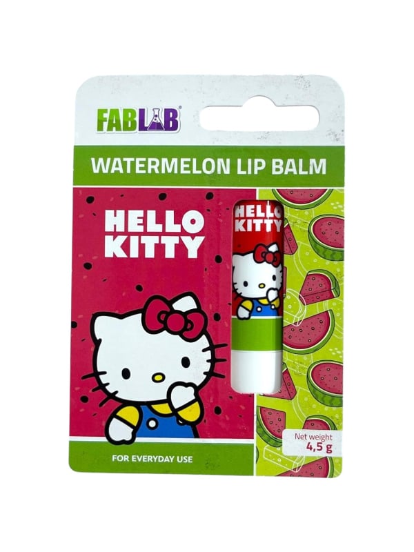 FabLab Hello Kitty Watermelon Lip Balm Moisturizing Lip Care 4.5g