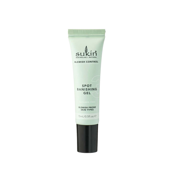 Sukin Blemish Control Spot Gel Salicylic Acid Willowherb Quince 15 mL