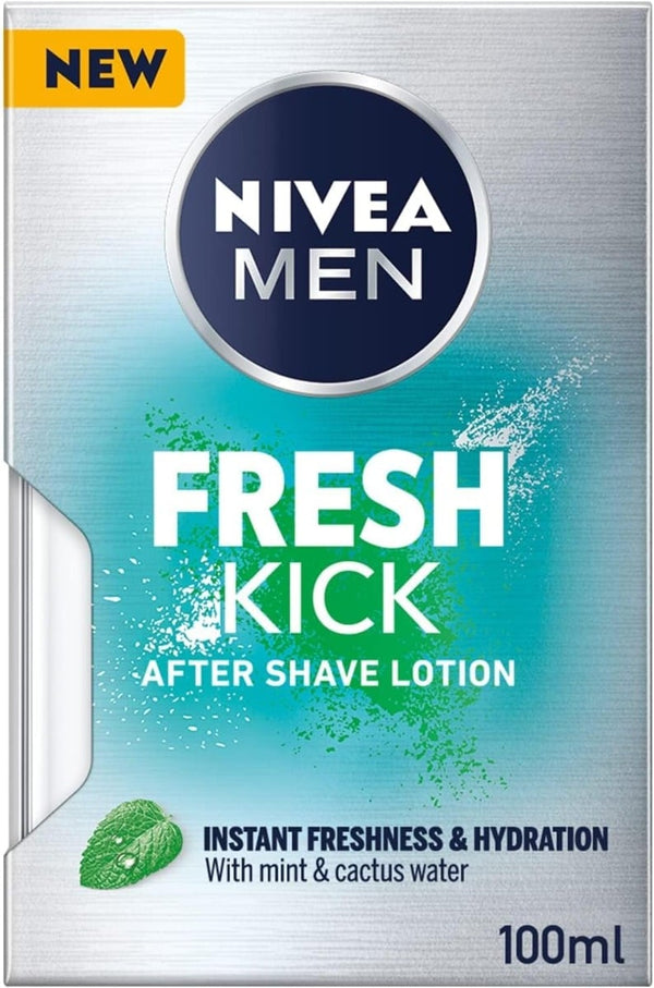 NIVEA Fresh Kick After Shave Lotion, Moisturizing and Refreshing