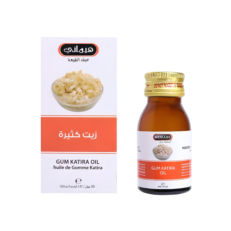 Hemani Tragacanth Oil Light Texture Hair & Skin Care 30ml