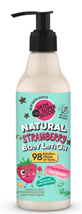 Organic Shop Natural Strawberry Body Lotion Moisturizing Formula Strawberry Scent
