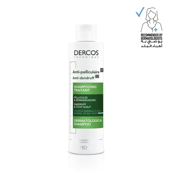 Vichy Dercos Anti-Dandruff Shampoo Selenium DS Normal to Oily Hair 200ml