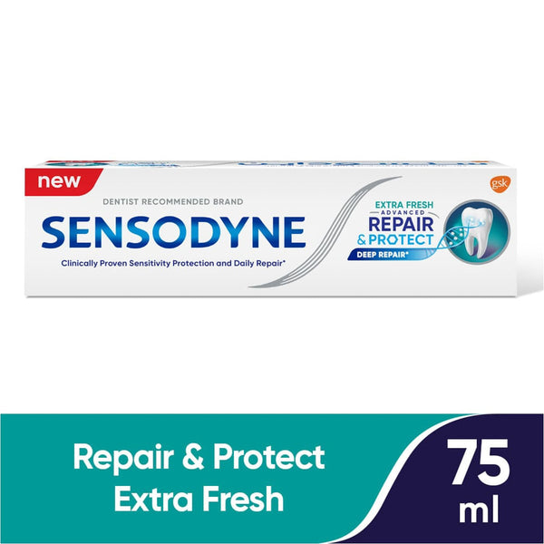 Sensodyne Repair & Protect Extra Fresh Toothpaste Stannous Fluoride Mint 75 ml