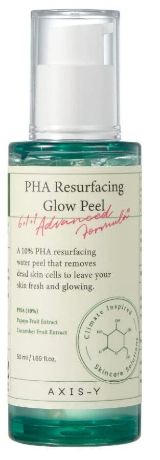 Axis-Y PHA Resurfacing Glow Peel Liquid Exfoliating Mask Gluconolactone 10% 50ml