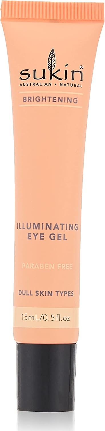 Sukin Brightening Illuminating Eye Gel Lightweight Gel Green Coffee Kakadu Plum 15 mL