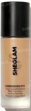SHEGLAM Complexion Pro Foundation Breathable Matte Finish Caramel Light Milky Brown